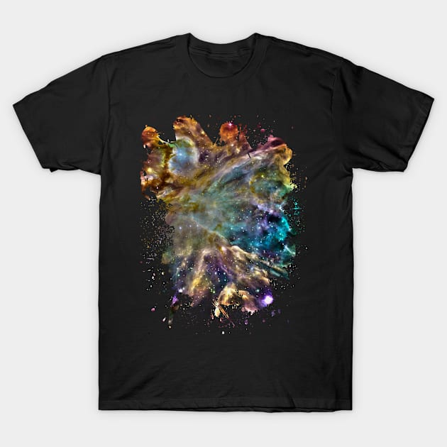 Colorful Cosmos T-Shirt by ExtraGoodSauce